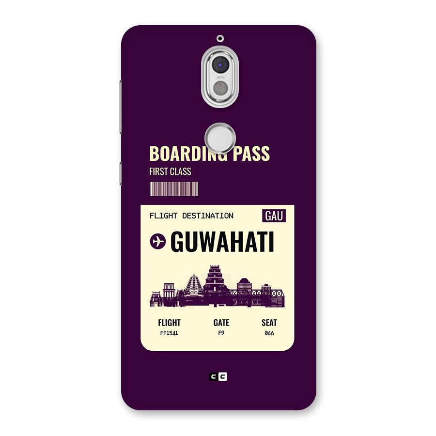 Guwahati Boarding Pass Back Case for Nokia 7