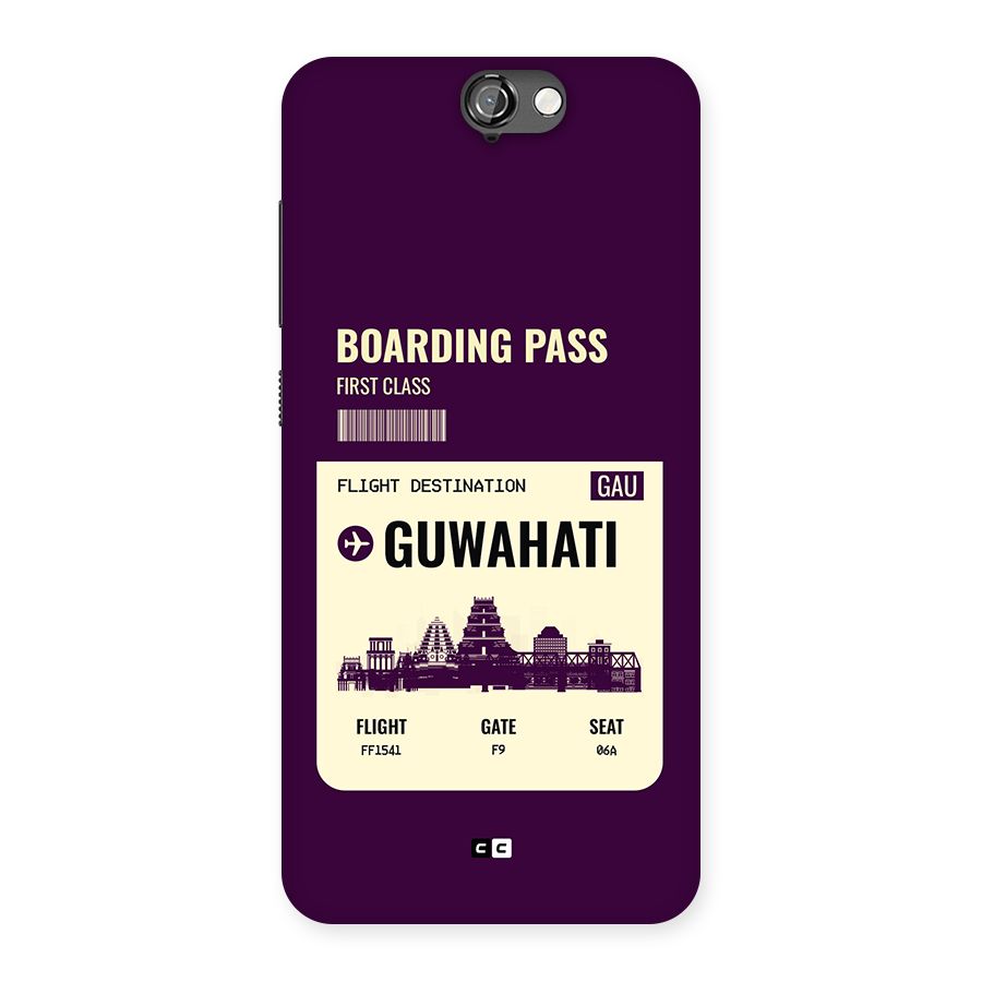 Guwahati Boarding Pass Back Case for One A9