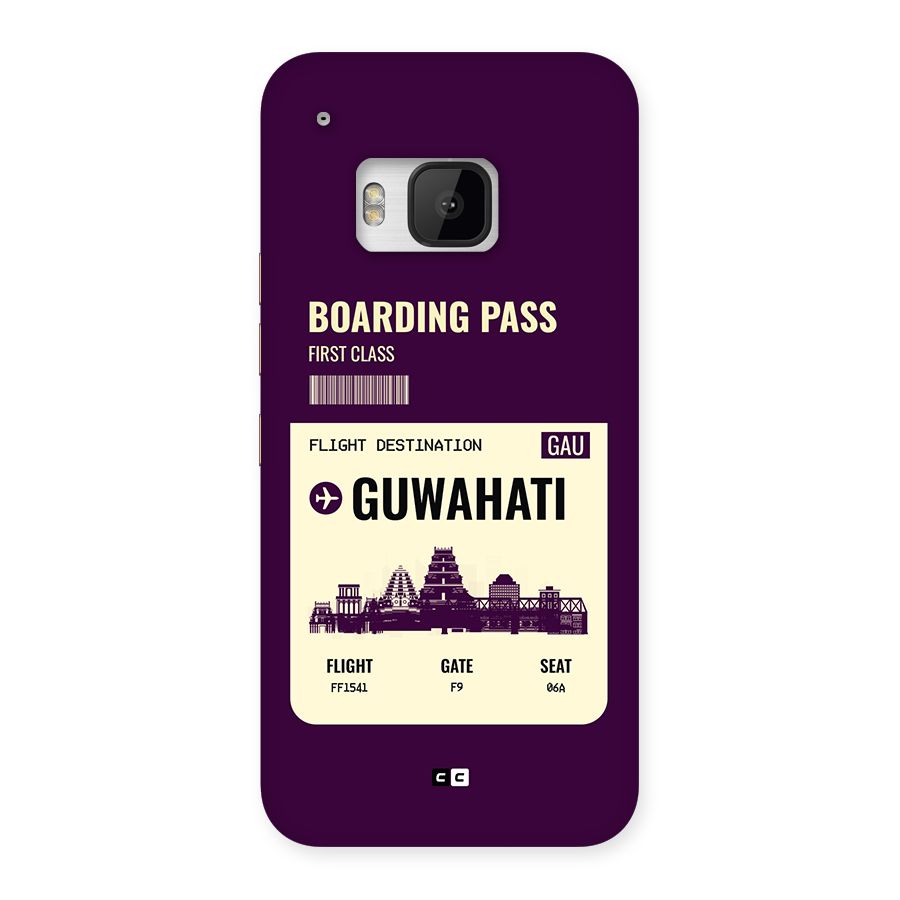 Guwahati Boarding Pass Back Case for One M9
