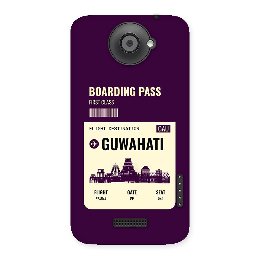 Guwahati Boarding Pass Back Case for One X