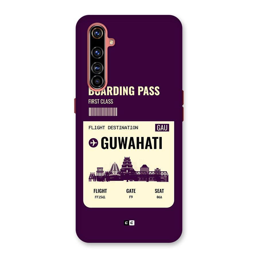 Guwahati Boarding Pass Back Case for Realme X50 Pro
