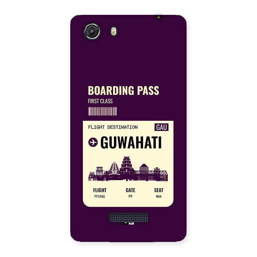 Guwahati Boarding Pass Back Case for Unite 3