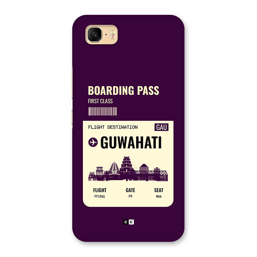 Guwahati Boarding Pass Back Case for Zenfone 3s Max
