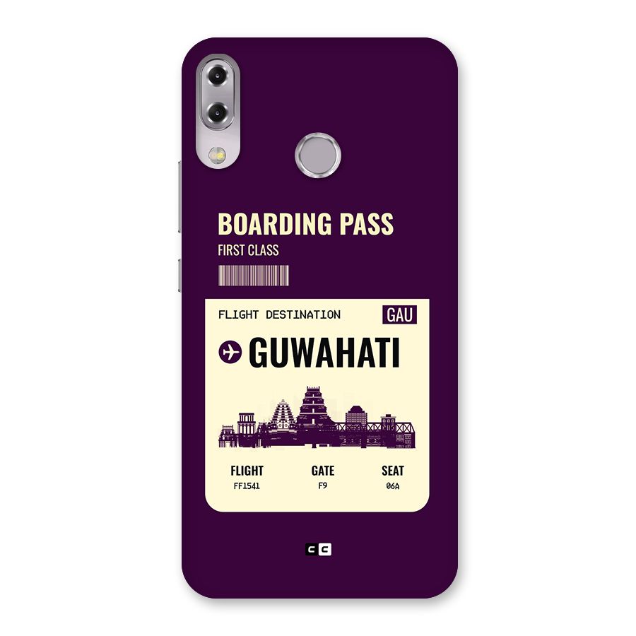 Guwahati Boarding Pass Back Case for Zenfone 5Z