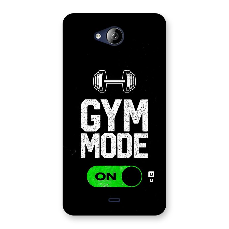 Gym Mode On Back Case for Canvas Play Q355