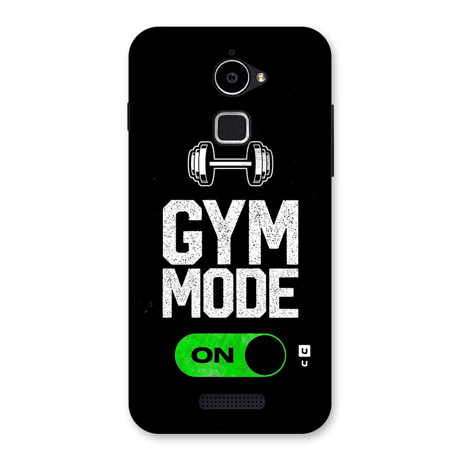 Gym Mode On Back Case for Coolpad Note 3 Lite