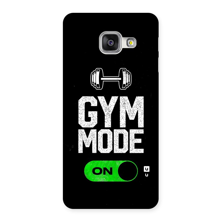Gym Mode On Back Case for Galaxy A3 2016