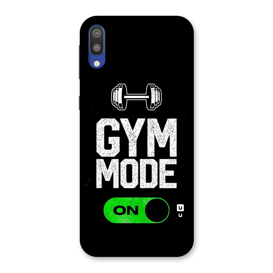 Gym Mode On Back Case for Galaxy M10