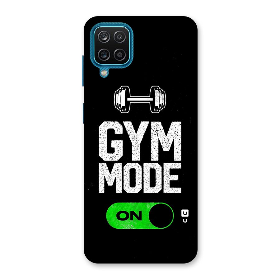 Gym Mode On Back Case for Galaxy M12