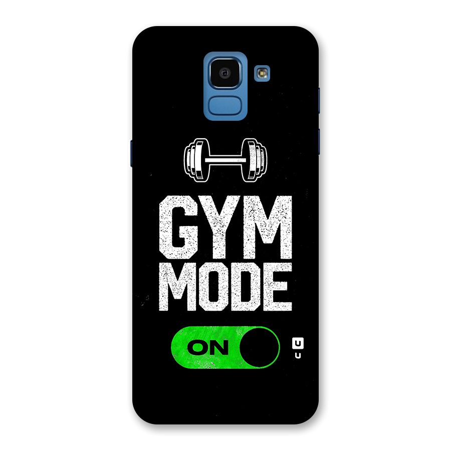 Gym Mode On Back Case for Galaxy On6