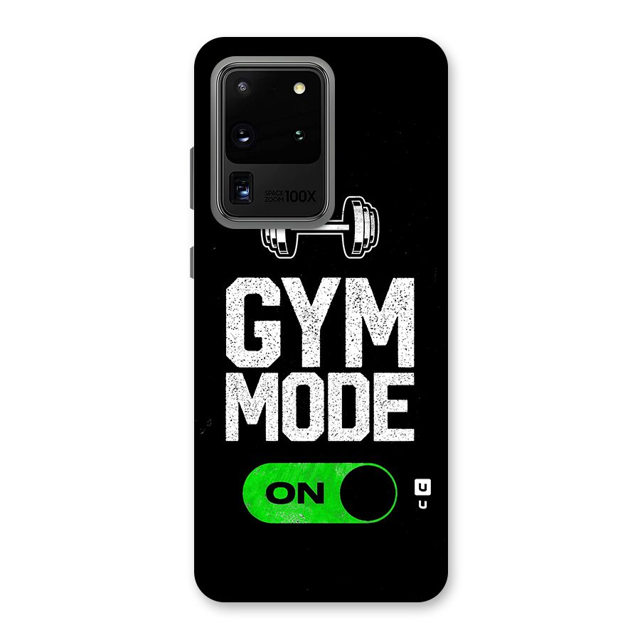 Gym Mode On Back Case for Galaxy S20 Ultra