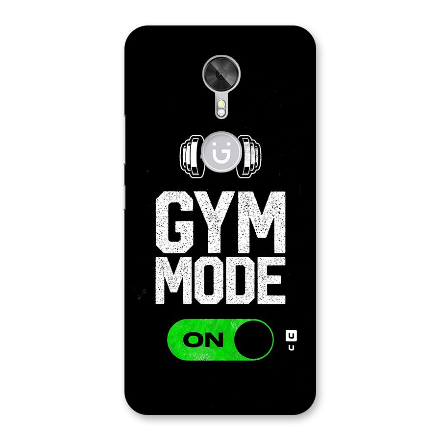 Gym Mode On Back Case for Gionee A1