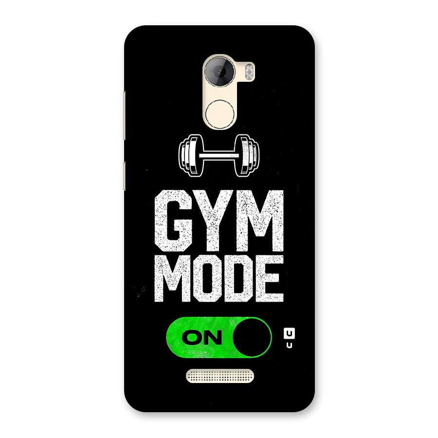 Gym Mode On Back Case for Gionee A1 LIte