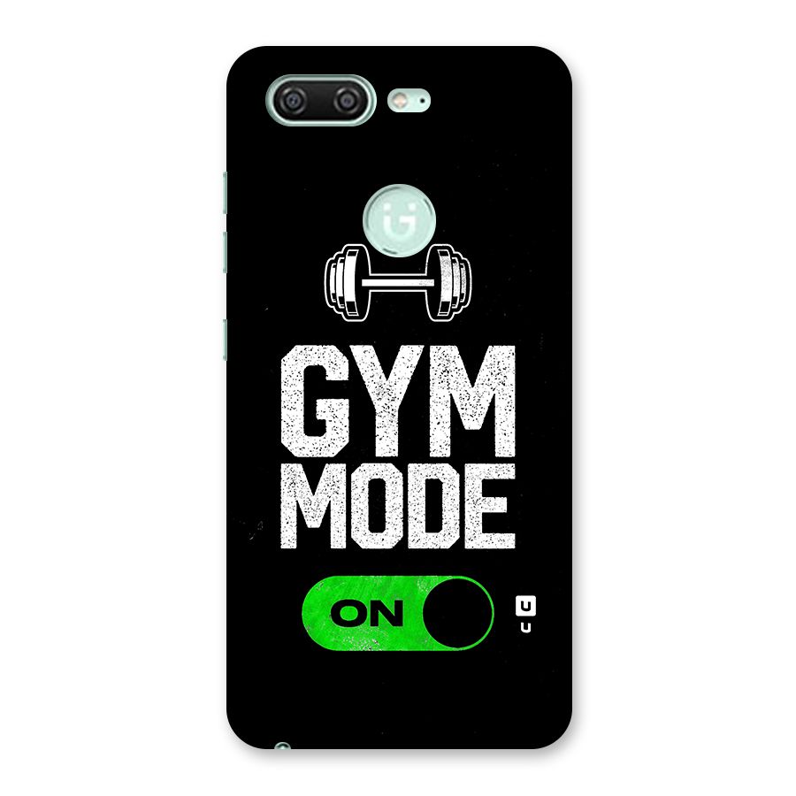 Gym Mode On Back Case for Gionee S10