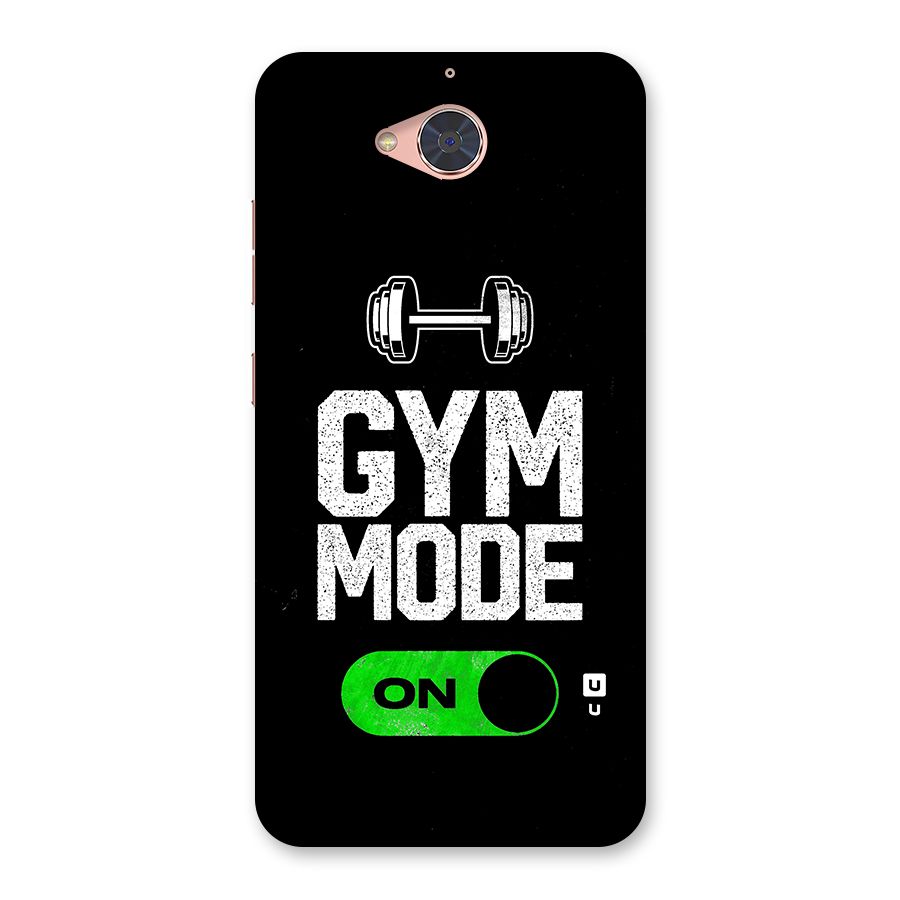 Gym Mode On Back Case for Gionee S6 Pro