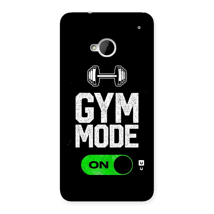Gym Mode On Back Case for HTC One M7