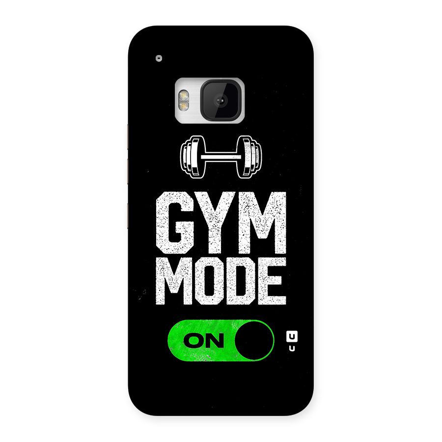 Gym Mode On Back Case for HTC One M9