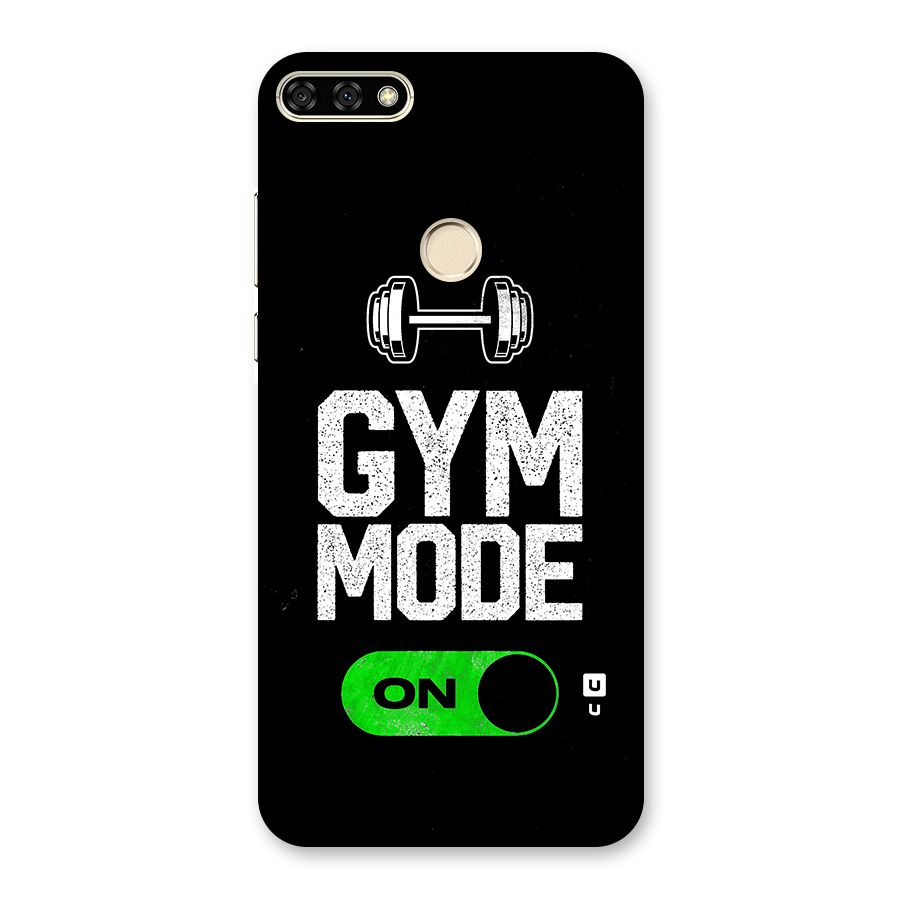 Gym Mode On Back Case for Honor 7A