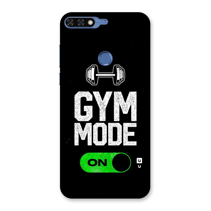 Gym Mode On Back Case for Honor 7C