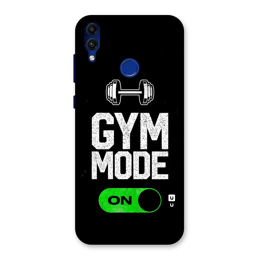 Gym Mode On Back Case for Honor 8C