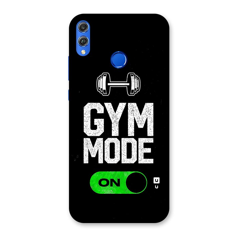 Gym Mode On Back Case for Honor 8X