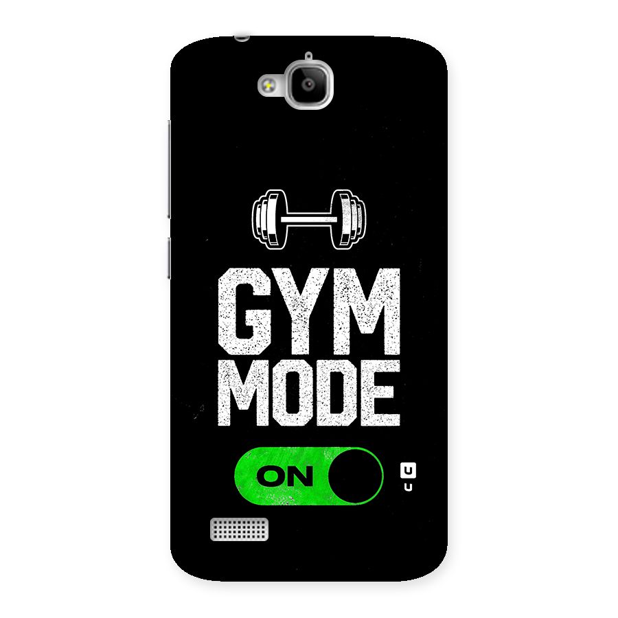 Gym Mode On Back Case for Honor Holly