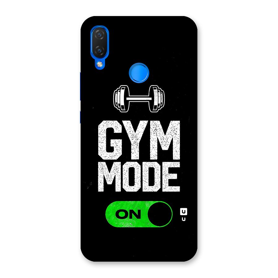 Gym Mode On Back Case for Huawei P Smart+