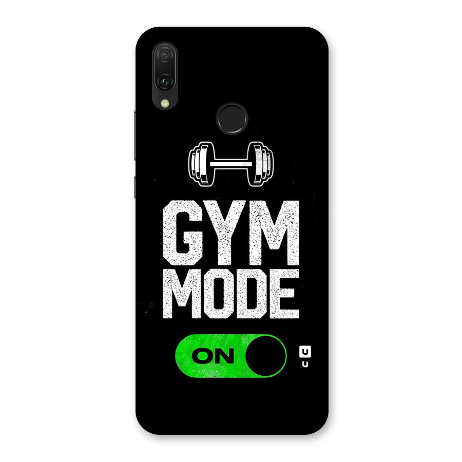 Gym Mode On Back Case for Huawei Y9 (2019)