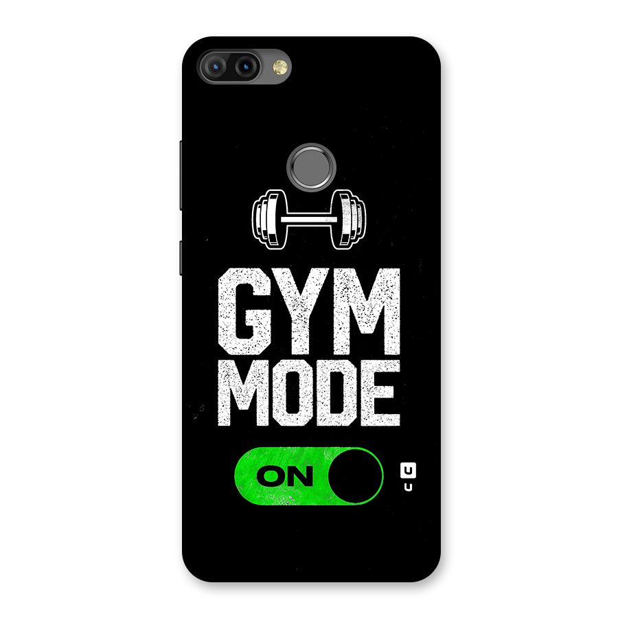Gym Mode On Back Case for Infinix Hot 6 Pro