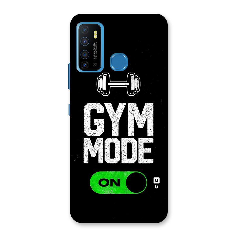 Gym Mode On Back Case for Infinix Hot 9
