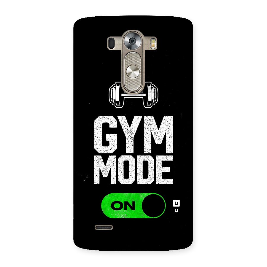 Gym Mode On Back Case for LG G3