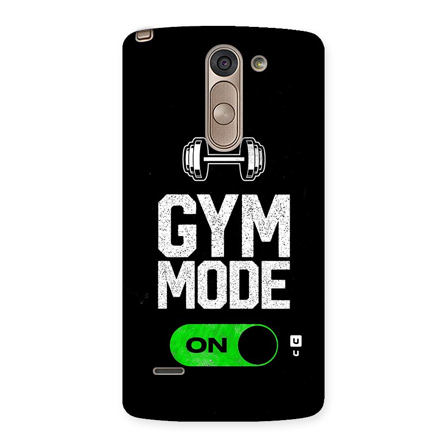 Gym Mode On Back Case for LG G3 Stylus