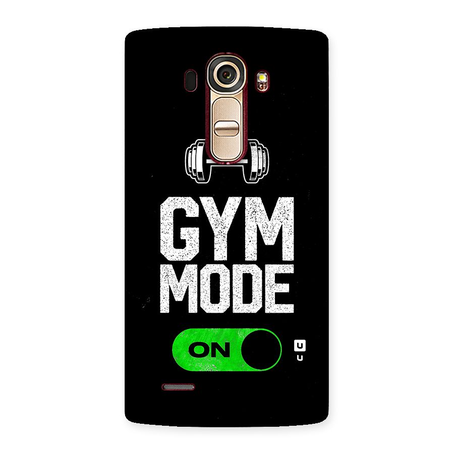 Gym Mode On Back Case for LG G4