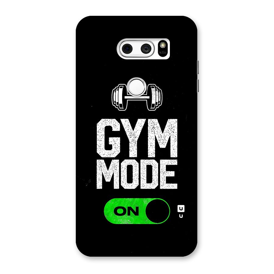 Gym Mode On Back Case for LG V30