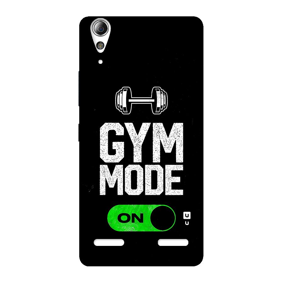 Gym Mode On Back Case for Lenovo A6000 Plus