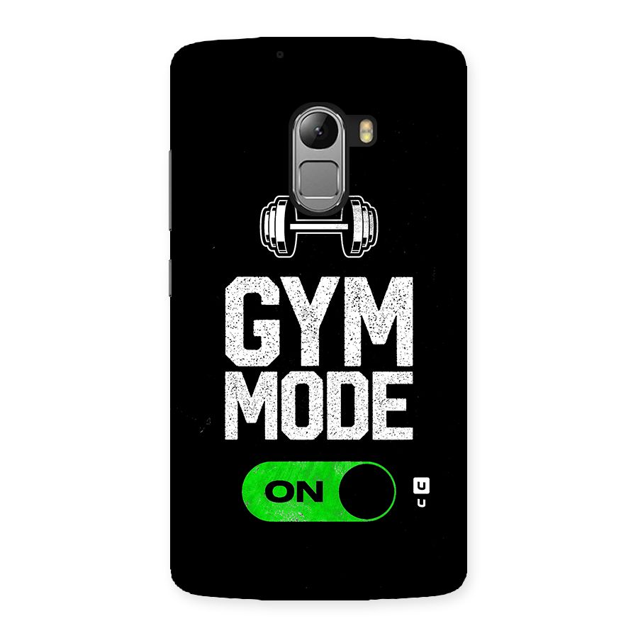 Gym Mode On Back Case for Lenovo K4 Note