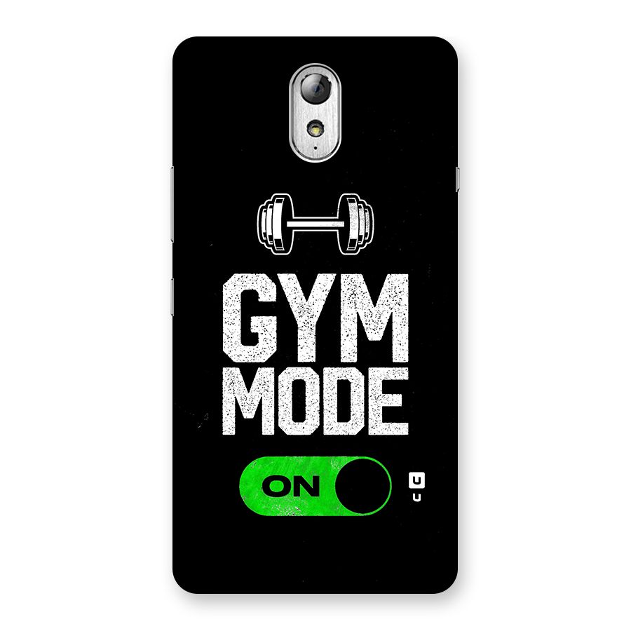 Gym Mode On Back Case for Lenovo Vibe P1M