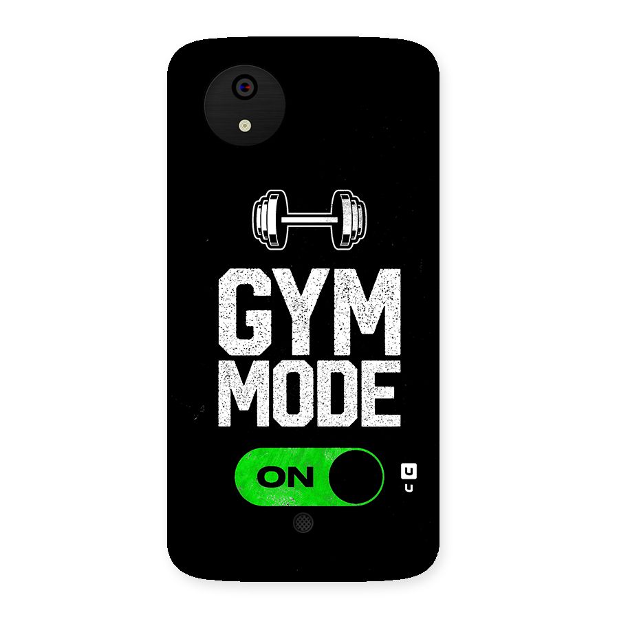 Gym Mode On Back Case for Micromax Canvas A1