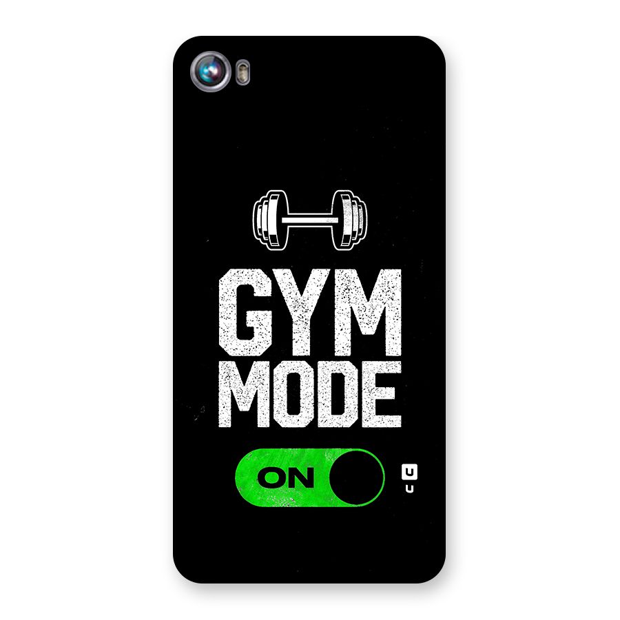 Gym Mode On Back Case for Micromax Canvas Fire 4 A107