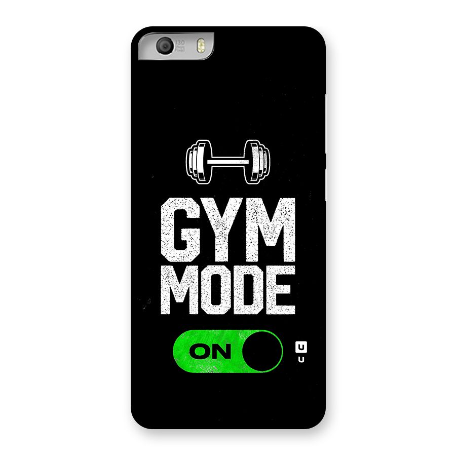 Gym Mode On Back Case for Micromax Canvas Knight 2