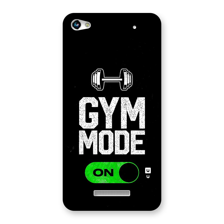 Gym Mode On Back Case for Micromax Hue 2