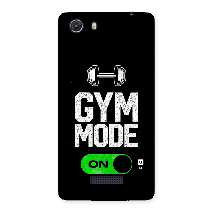 Gym Mode On Back Case for Micromax Unite 3