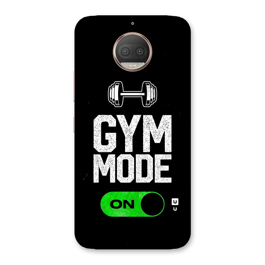 Gym Mode On Back Case for Moto G5s Plus