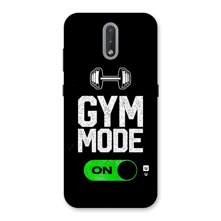Gym Mode On Back Case for Nokia 2.3