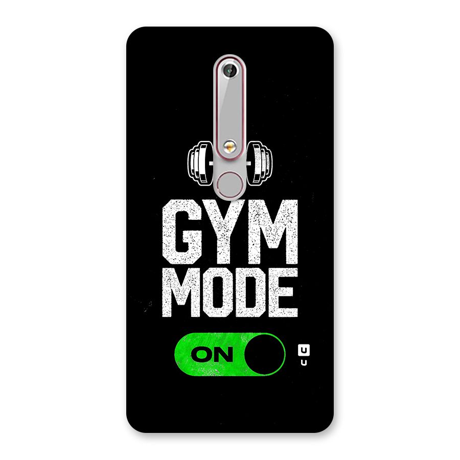 Gym Mode On Back Case for Nokia 6.1