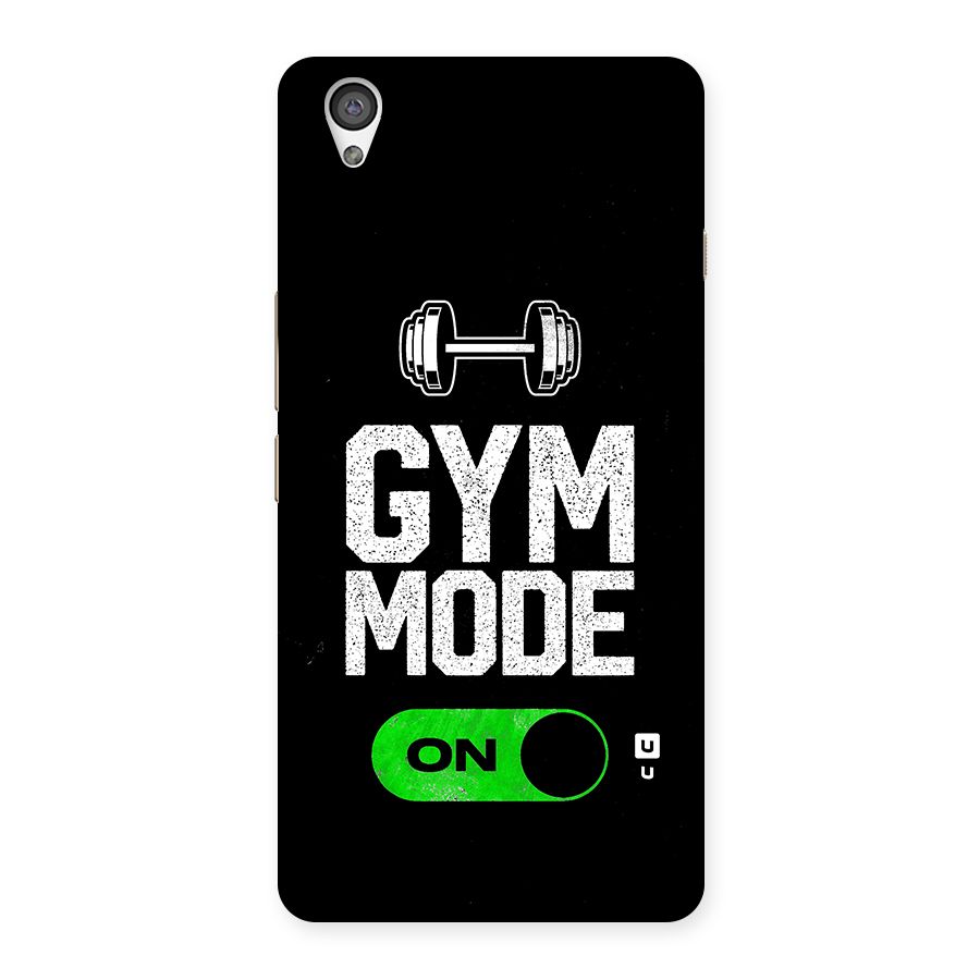 Gym Mode On Back Case for OnePlus X