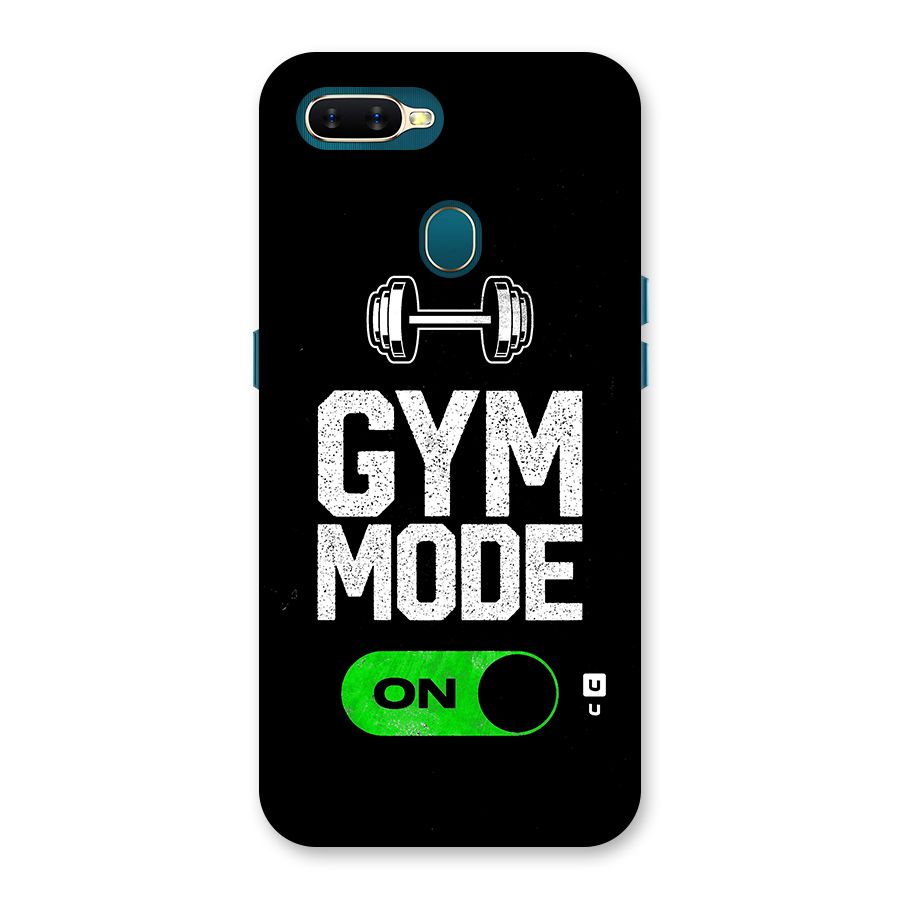 Gym Mode On Back Case for Oppo A12s
