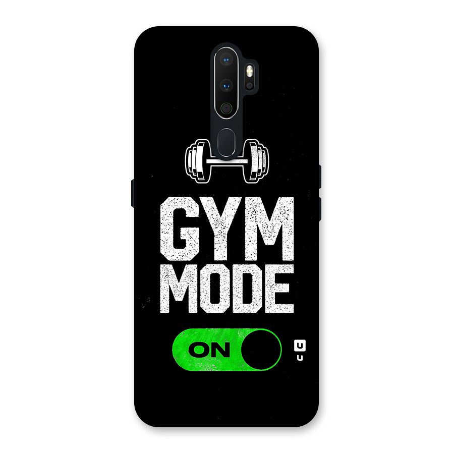 Gym Mode On Back Case for Oppo A5 (2020)