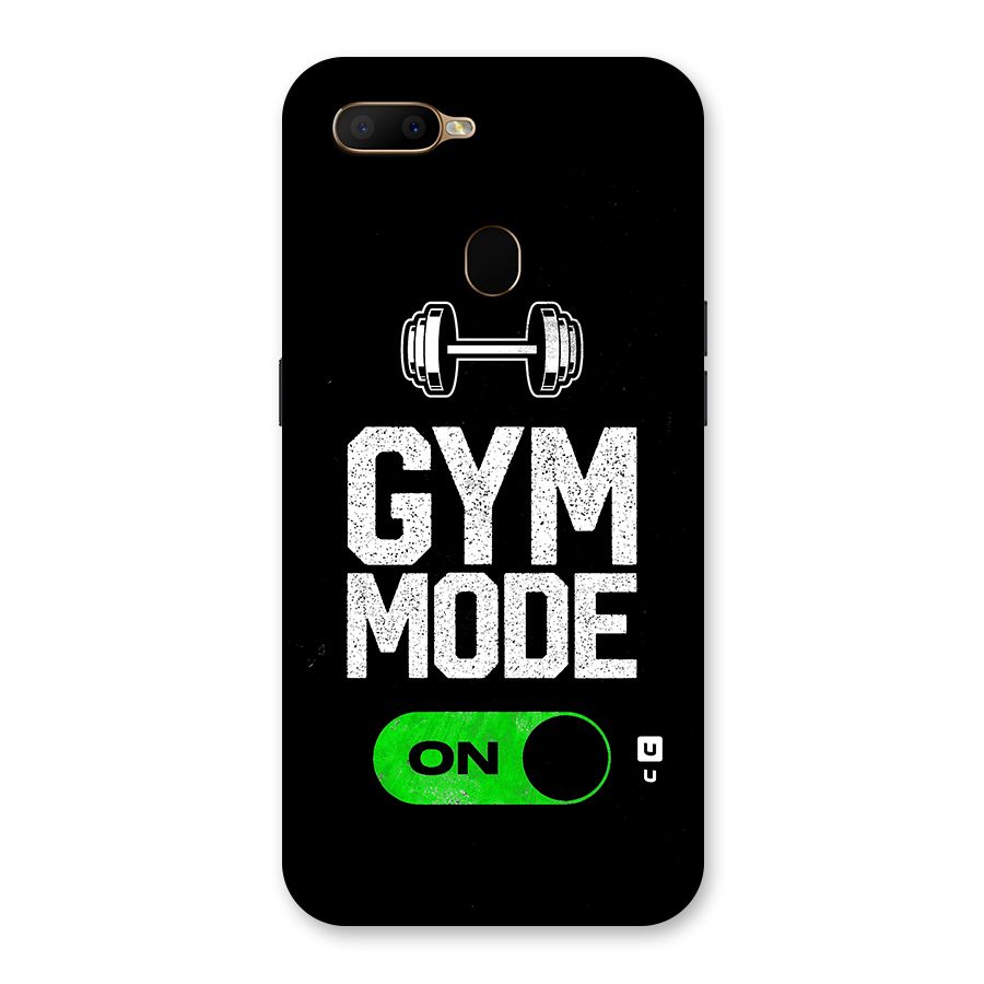 Gym Mode On Back Case for Oppo A5s