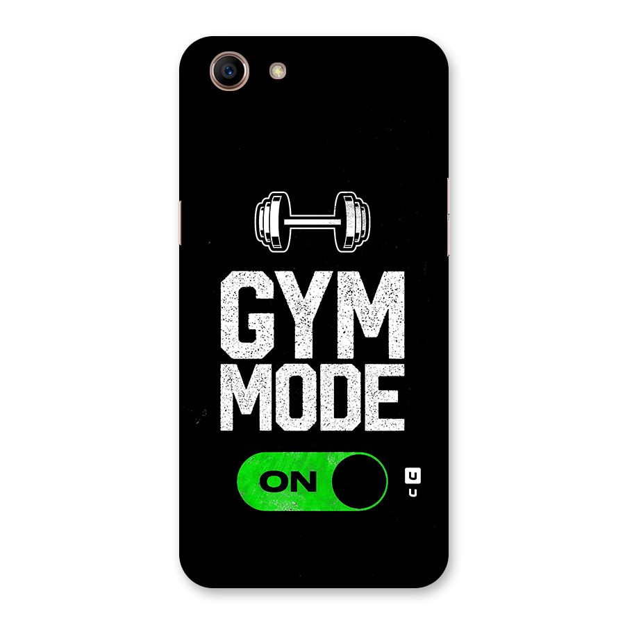 Gym Mode On Back Case for Oppo A83 (2018)